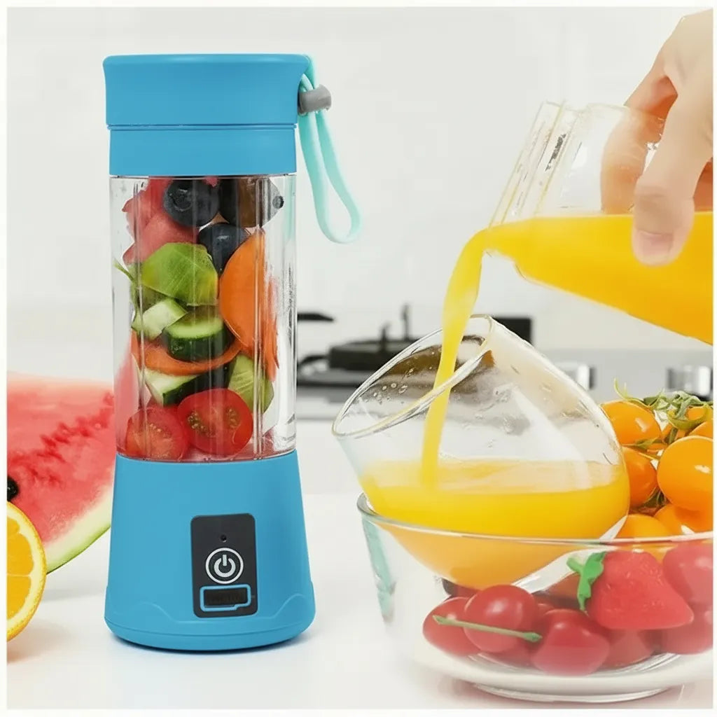 MINI LICUADORA PORTÁTIL RECARGABLE