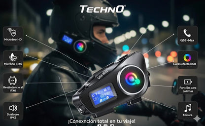 Audífonos Bluetooth para Casco Q5B-Max