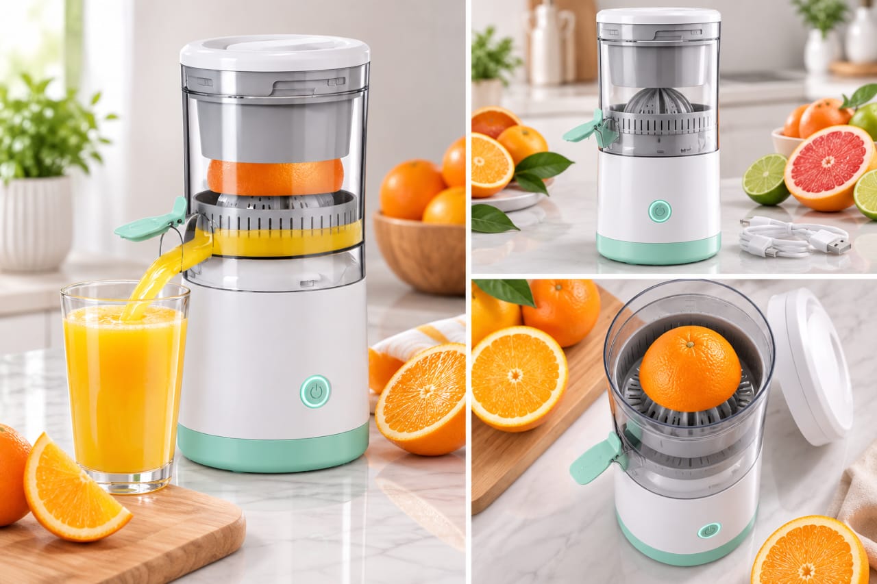 EXPRIMIDOR DE FRUTAS FÁCIL